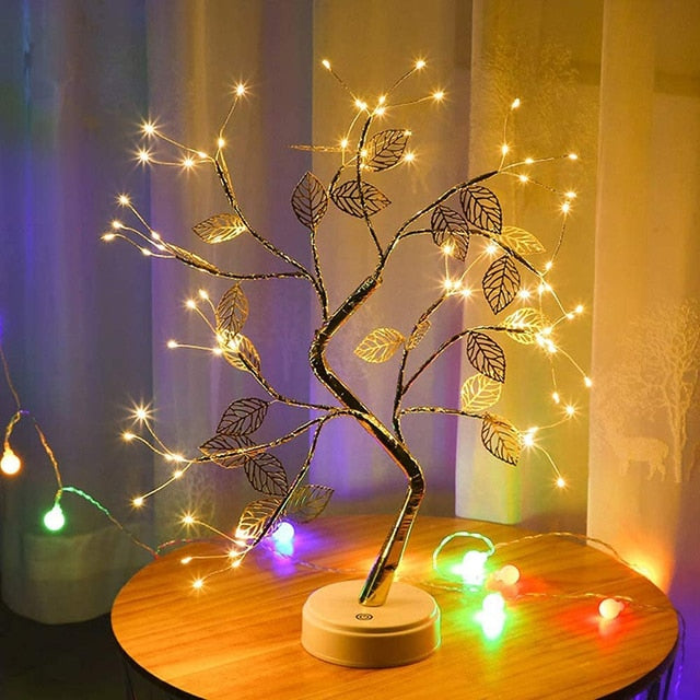 Tree Night Light Touch Lamp